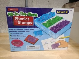 Lakeshore Fill In The Blank Phonics Stamps Level 2 - NEW SEALED EL Learners - $31.03