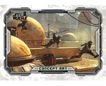 2022 Topps Star Wars The Book Of Boba Fett Concept Art #CA-1 Fennec Shand&#39;s - $0.89