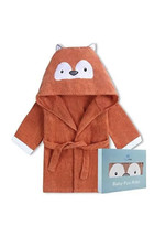 BlueMello Baby Fox Bathrobe | Ultra-Soft Hooded Robe for Toddlers 0-6 Months ... - £16.64 GBP
