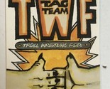 Troll Wrestling Fed Tag Team Troll Force Vintage 1992 Trading Card - £1.57 GBP