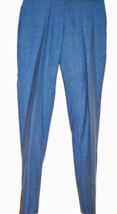 Lauren Ralph Lauren Blue Men&#39;s Dress Wool Comfortable Suit Pants Size US W40 - £63.24 GBP