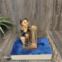 Vintage Banker Man Thermometer Figurine, 1952 Multi-Products Inc. - $34.00