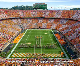 Tennessee Volunteers Neyland Stadium UT Vols NCAA Football Checkerboard 1240 - £19.97 GBP+