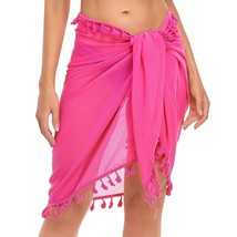 Sarong Coverups For Women Bathing Suit Wraps Swimsuit Cover Up Skirt Bea... - $29.99