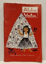 Aloha Visitor Vol 1 No. 1 December 1960 Happy Holiday Time Hawaii Vtg Ads - £19.46 GBP