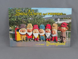 Vintage Postcard - Snow White and Friends Visit Disneyland - Disneyland - £11.75 GBP