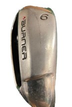 TaylorMade Burner SuperLaunch 9 Iron RH Men&#39;s 60g REAX M-Flex Senior Graphite - £45.05 GBP