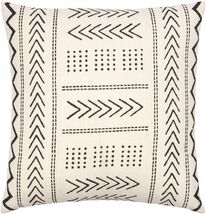 Provost Hand Woven 100% Cotton Black and Cream Throw Pillow, Bohemian - €28,71 EUR - €52,15 EUR