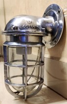 Nautical Marine Cargo Ship Aluminium &#39;OCEANIC&quot; Wall Light - £157.02 GBP