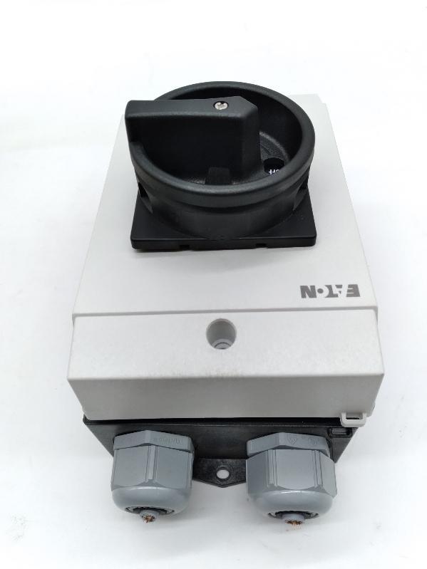  Eaton P1-25 Disconnect Switch, 3-Pole, 20Amp, 600VAC W/ HI11-P1/P3/Z Au... - $26.90