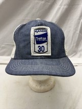 trucker hat baseball Cap Vintage Mesh SnapBack Patch Elanco Treflan 30 D... - £60.56 GBP