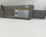 2011-2013 Toyota Highlander Driver Sun Visor Illumination Gray OEM L01B1... - $71.99