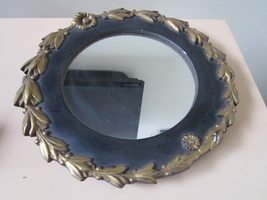 Plaster CAST Frame Mirror by Compatible with Gargoyles Studio Fine Reproductions - £49.34 GBP