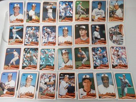 1989 Topps Baltimore Orioles Team Set of 28 Baseball Cards - £3.12 GBP