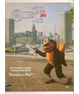 1979 ALCS Game program Orioles Angels Championship - $1,411.13 MXN