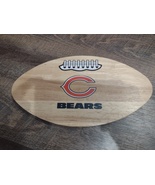 Chicago Bears Cutting Board, Wood/Football Shape - £10.15 GBP