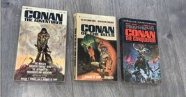 Conan The Adventurer, Of The Isles, &amp; Conqueror Set Of 3 PB Books - £7.33 GBP