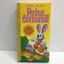 VHS Here Come Peter Cottontail Bunny Trail Easter Rabbit Golden Books Cl... - £11.77 GBP