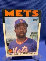 1986 Topps - Collector&#39;s Edition (Tiffany) #315 Mookie Wilson - £22.91 GBP