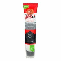 Yes To Tomatoes Clear Skin Detoxifying Charcoal Peel Off Mask For All Skin Types - £4.62 GBP