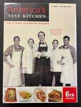 America&#39;s Test Kitchen - Season 6 (DVD, 4-Disc Set) SEALED - £7.15 GBP