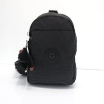 Kipling Klynn Sling Backpack Shoulder Bag KI1688 Polyamide Black Tonal $... - £58.54 GBP