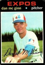 1971 Topps Dan McGinn, Montreal Expos, Baseball Sports Card #21, for Christmas - £5.49 GBP