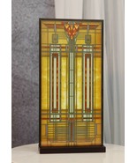 Frank Lloyd Wright Bradley House Skylight Stained Glass Wall Or Desktop ... - £68.33 GBP