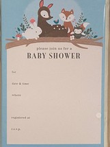 1 Pack of 20 American Greetings Baby Shower Invitations (Animals) *NEW* bb1 - $6.99