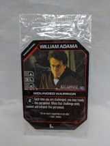 William Adama Wizkids Battlestar Galactica CCG Promo Card - £7.78 GBP