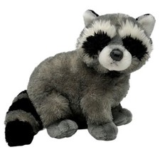 Aurora World Bandit Raccoon Flopsie Plush Stuffed Animal 9 inch - £10.95 GBP