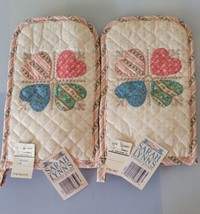 Sarah Lynn Country Kitchen Pot Holder Oven Mitt Set of two NWT - £11.64 GBP