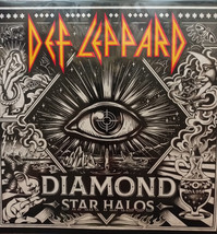 Def Leppard &quot;Diamond Star Halos&quot; Walmart Exclusive Metallic Lithograph V... - $281.28 MXN