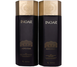 Inoar Professional G. Hair Moroccan Smoothing Treatment Kit (2 x 1L/33.8oz) 