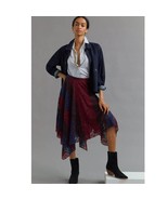 New Anthropologie Sachin &amp; Babi Lace Handkerchief Midi Skirt $190 SIZE 0 - $98.47 CAD