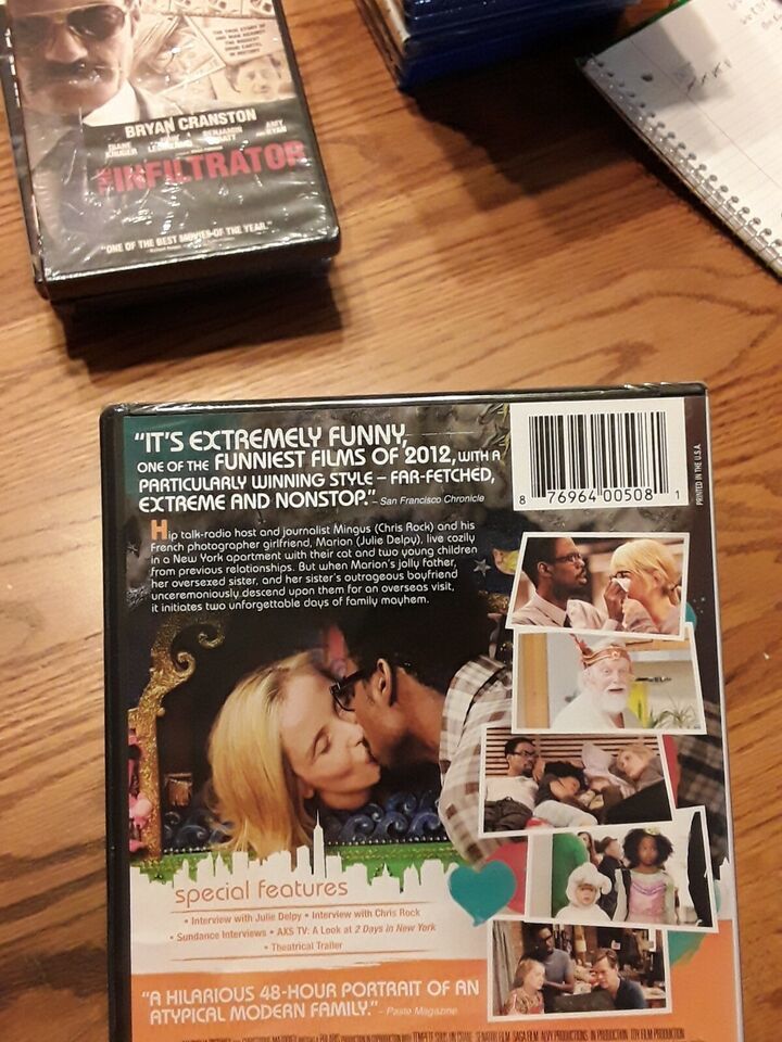 2 Days in New York (2012) Chris Rock, Julie Delpy DVD BRAND NEW Item image 4