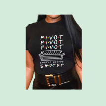 FRIENDS Pivot.Pivot.Pivot 100%Cotton T-Shirt  - £18.97 GBP