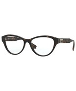 Versace 3276 Eyeglasses Women&#39;s Havana Gold Authentic New - $199.95