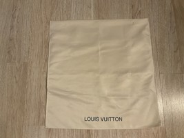 Vintage Louis Vuitton Bag Big Size 20”x19” Beige - £21.59 GBP