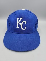 Kansas City Royals New Era 100% Wool Fitted Hat Auth. Diamond Collection Cap Hat - £11.17 GBP