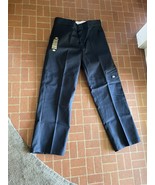 Dickies 34x32 Black Twill Work Pants Loose Fit Straight Leg Mens NEW - $63.63 CAD