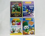 New! Sealed - 4 VeggieTales DVDs Heroes, Larry Boy Double Feature, Drumm... - $24.99
