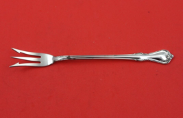 Rose Cascade by Reed and Barton Sterling Silver Pickle Fork 3-Tine Barbed 6&quot; - £30.15 GBP
