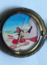 Disney Limited Edition Mickey Mouse Pocket Watch! He is Golfing! Retired! New! H - £239.80 GBP