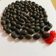 Kamal Gatta Lotus Seed Original Mala Rosary 108 Bead 68 Inch Prayer Beads - £9.47 GBP