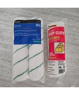 PAINTING LOT: Set of Paint Rollers 2-Pack 9x3/8&quot; &amp; Plastic Drop Cloth 9&#39;... - $130.58 MXN