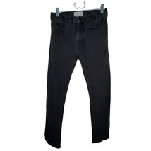 Everlane Women Black Denim Straight Leg High Waist Jeans Size 25 Cotton ... - $16.29