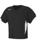 Brine F113 Adult Small 33”-35” Lacrosse Jersey, Black/White-Brand New-SH... - $19.68