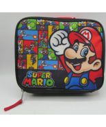 Super Mario Brothers Insulated Lunchbox Nintendo 10&quot;x8&quot; 2024 - $21.11 CAD