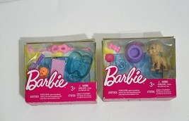 NEW Mattel Barbie Dog Puppy and Cat Kitten Accessories Packs T16 - $27.42